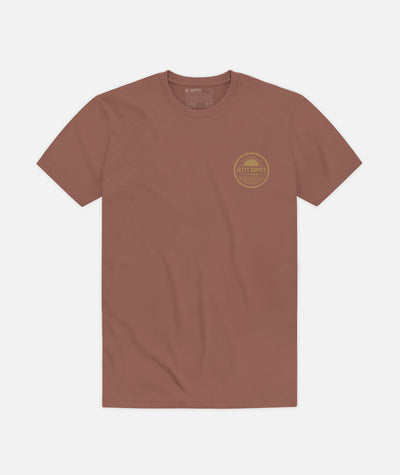 Waterline Tee - Brown