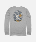Gull Long Sleeve - Athletic Heather - Jetty