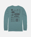 Merit Long Sleeve - Teal - Jetty
