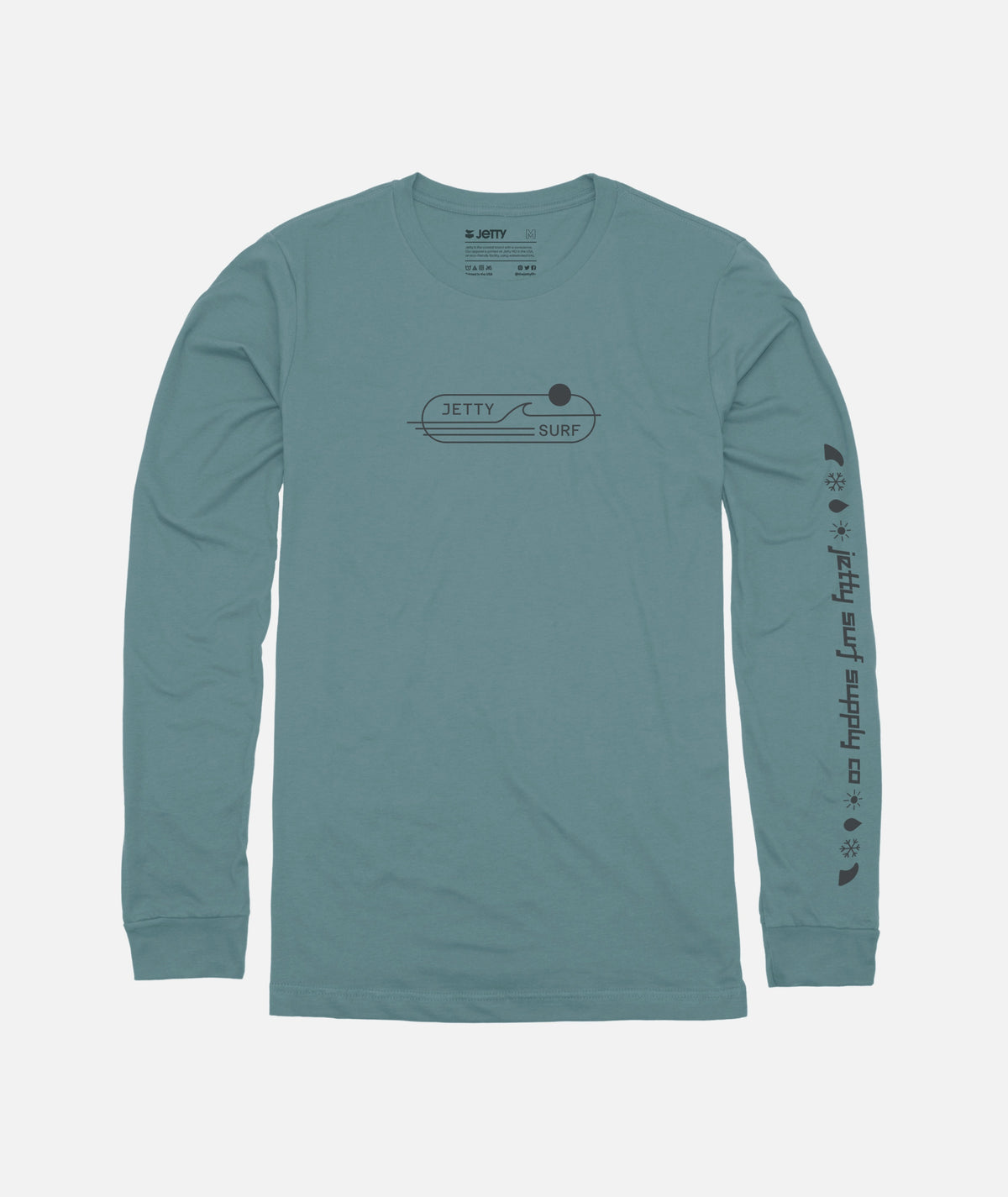 Merit Long Sleeve - Teal - Jetty