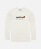 Peaks Long Sleeve - White - Jetty