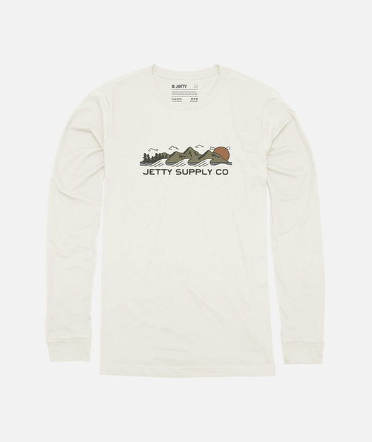Peaks Long Sleeve - White
