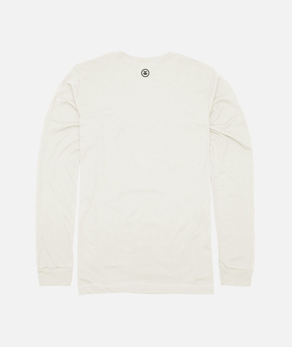 Peaks Long Sleeve - White - Jetty