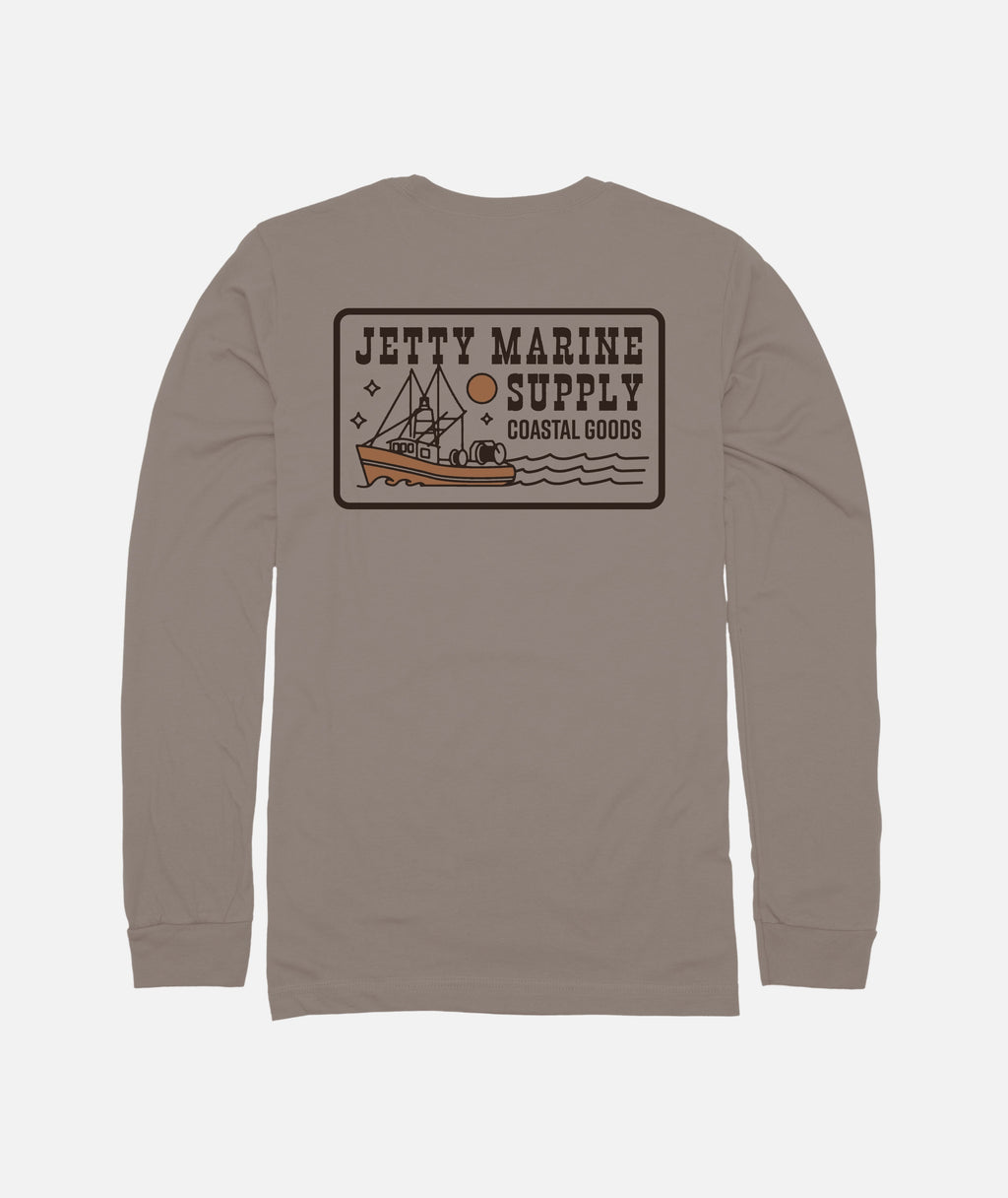 Trawler Long Sleeve - Cinder - Jetty