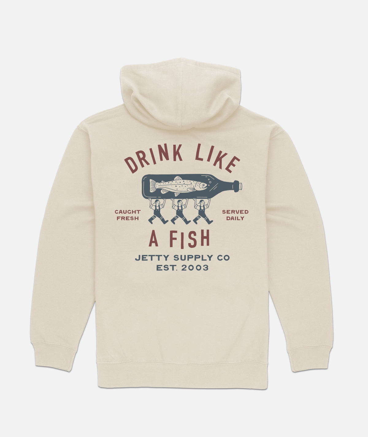 Bottle Service Hoodie - Bone - Jetty