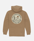 Emblem Zip Hoodie - Sand - Jetty