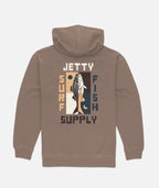Quadrant Hoodie -Brown - Jetty