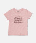 Tot Chasing Sunsets Tee - Blush