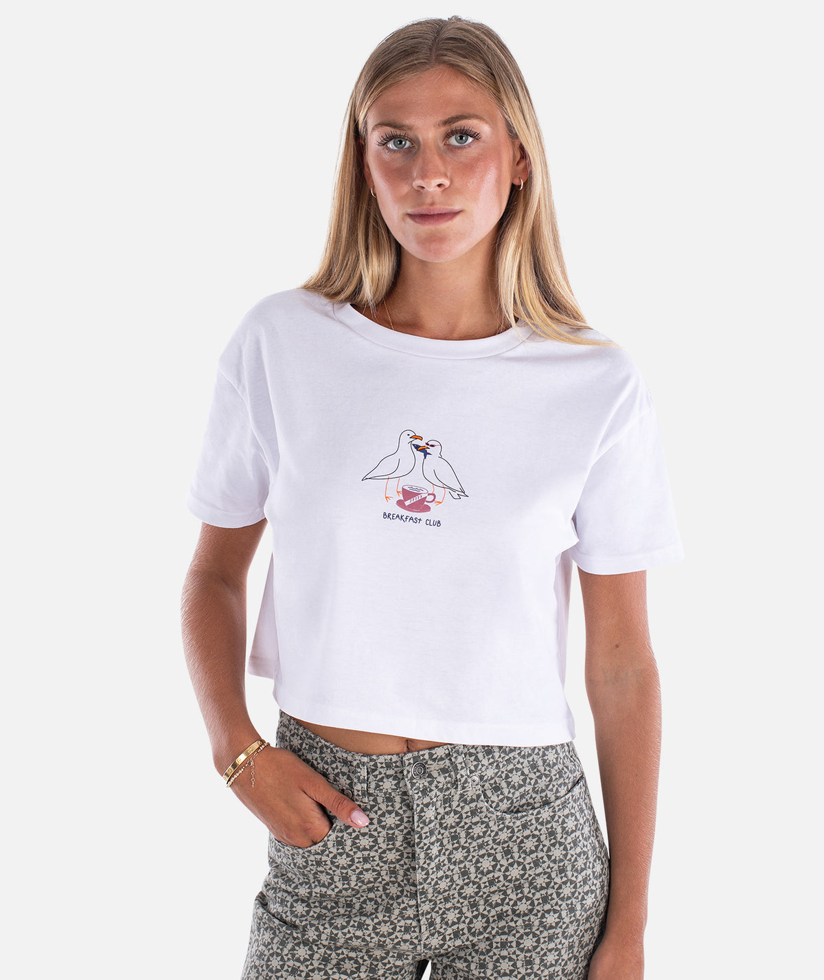 Breakfast Club Tee - White - Jetty