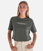 Water and Woods Tee - Military Green - Jetty