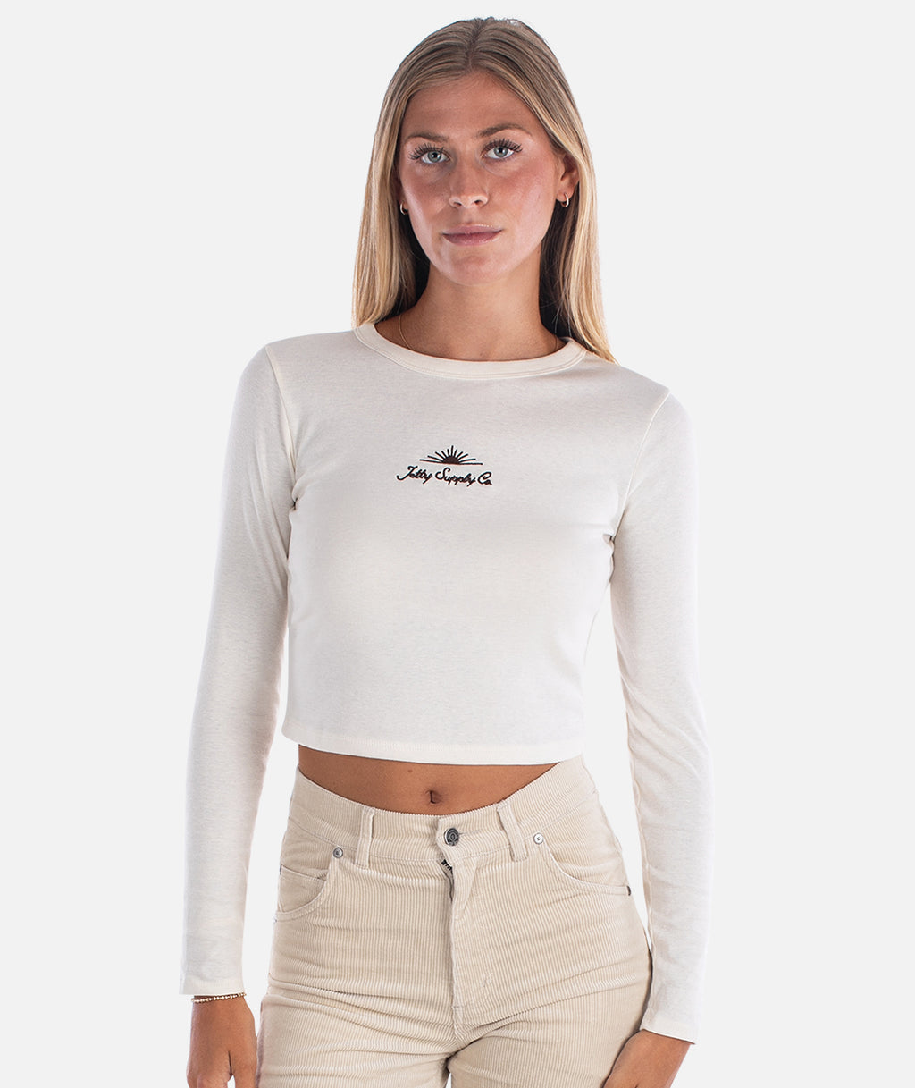 Sunlit Long Sleeve - Natural - Jetty