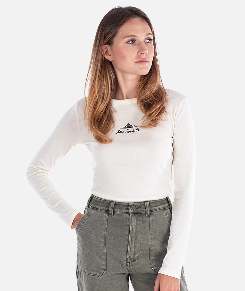 Sunlit Long Sleeve - Natural - Jetty