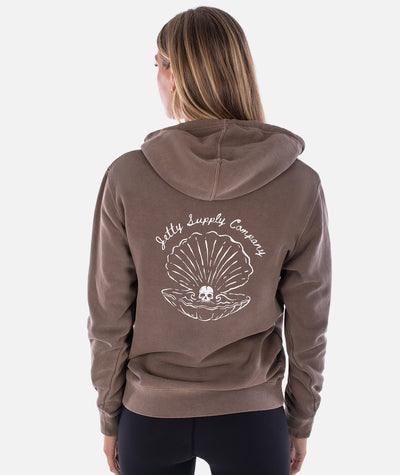 Pearl Hoodie - Brown