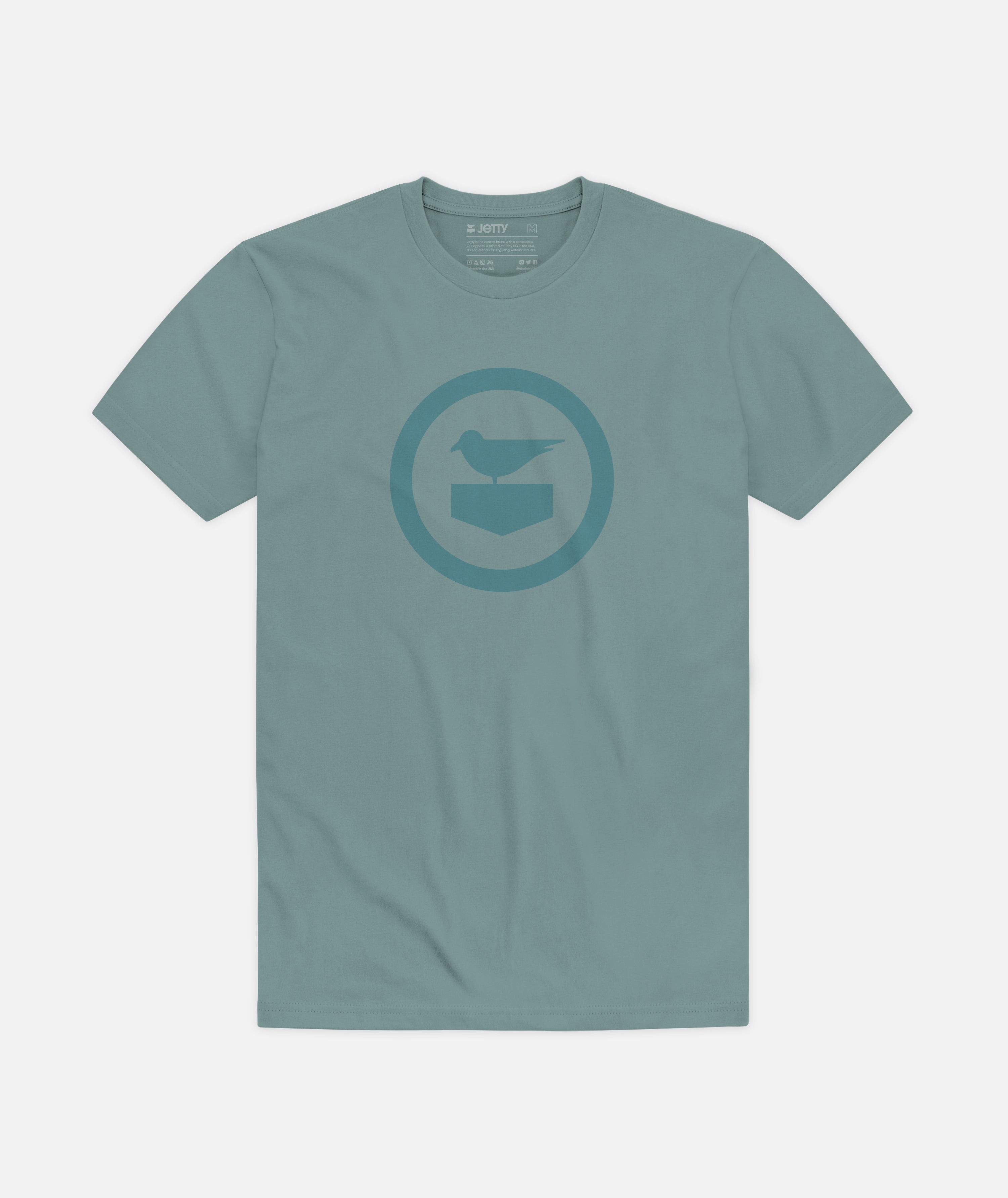 Icon Tee - Teal - Jetty