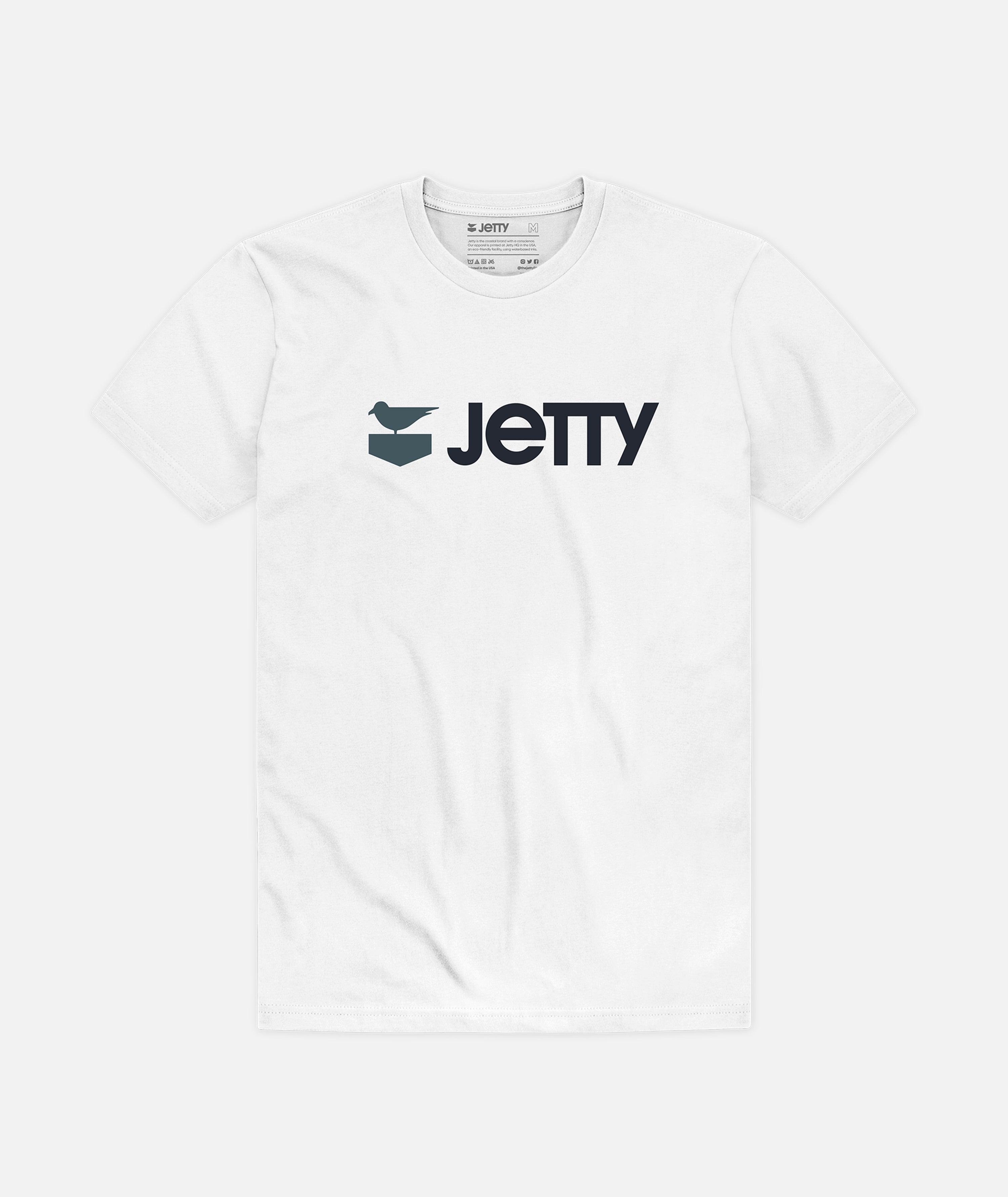 Otis Logo Tee - White - Jetty