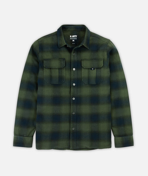 Arbor Flannel - Agave - Jetty