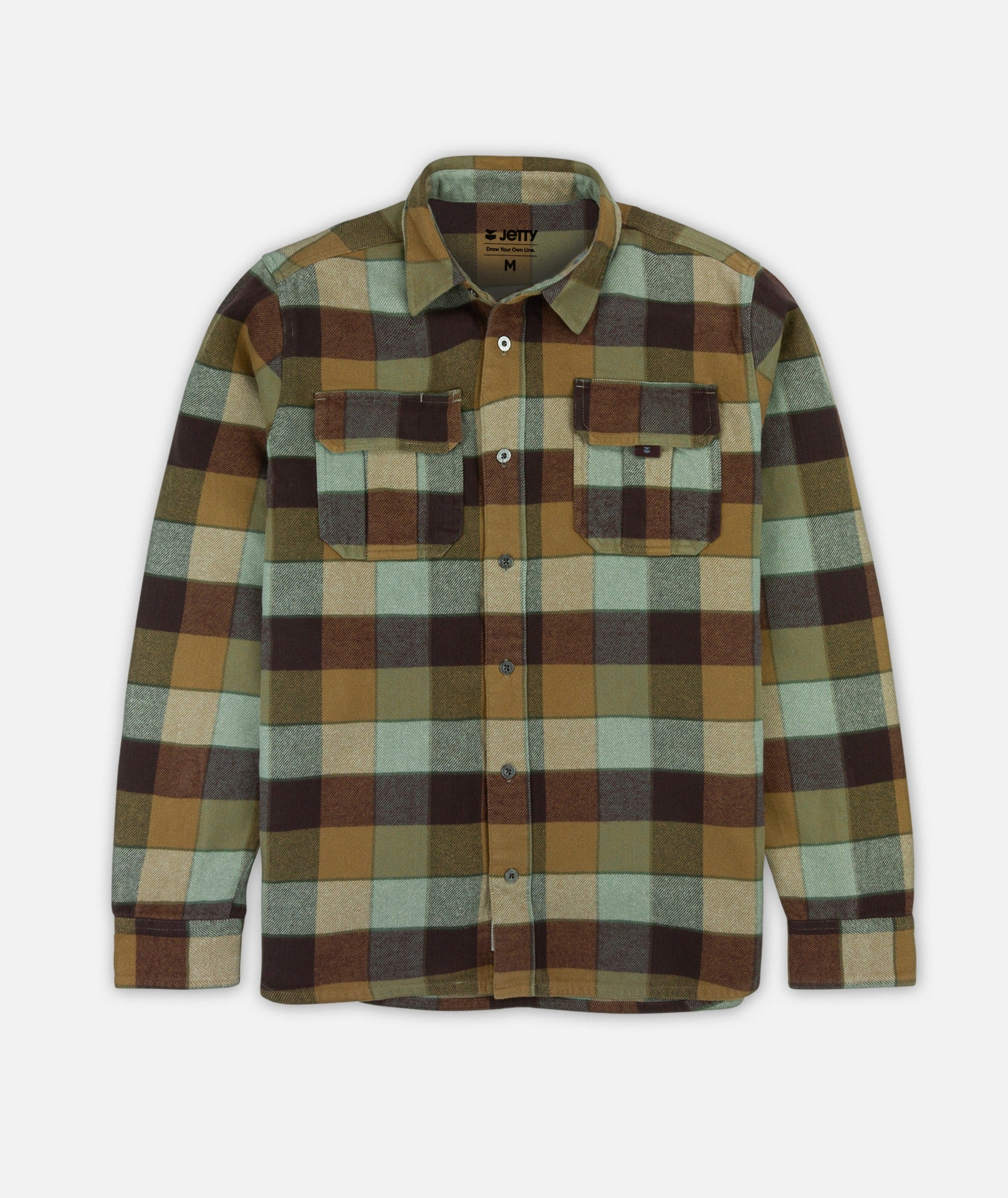 Rust Color Flannel Arbor Flannel - Rust – Jetty