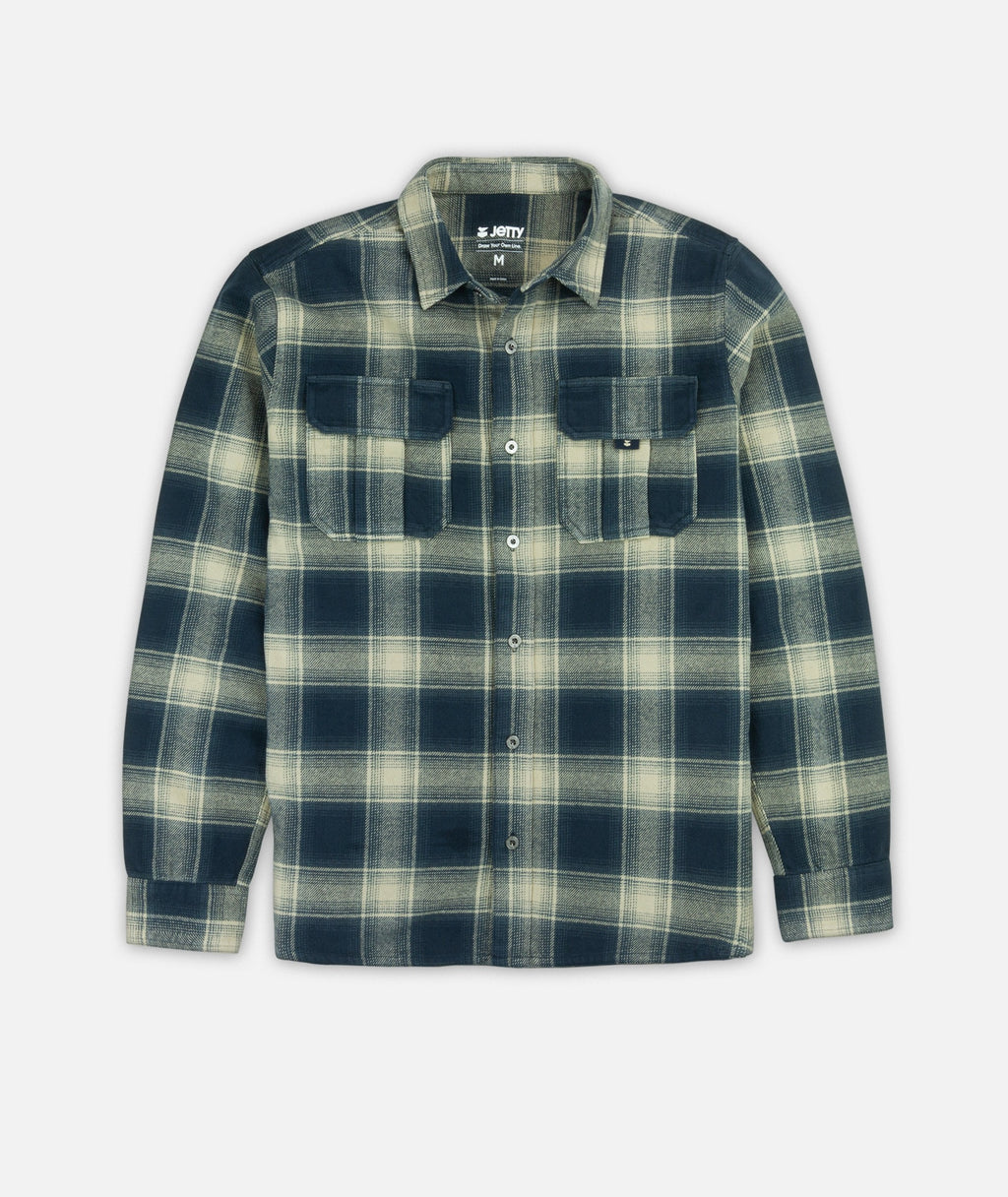 Arbor Flannel - Storm - Jetty