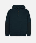 Barnacle Knit Hoodie - Navy - Jetty