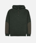 Barnacle Knit Hoodie - Olive - Jetty