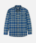 Breaker Flannel - Blue - Jetty