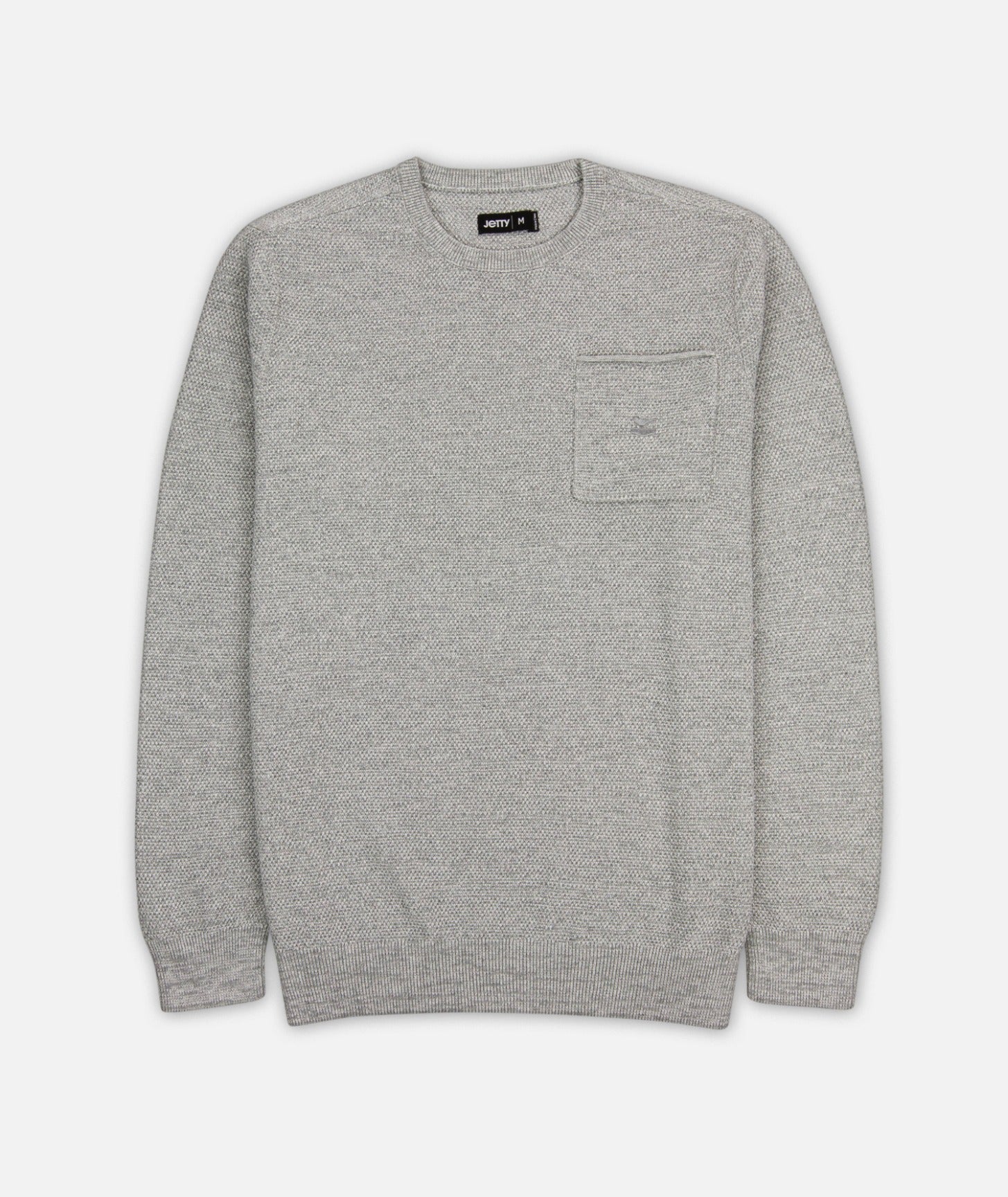 Brine Sweater - Heather Grey - Jetty