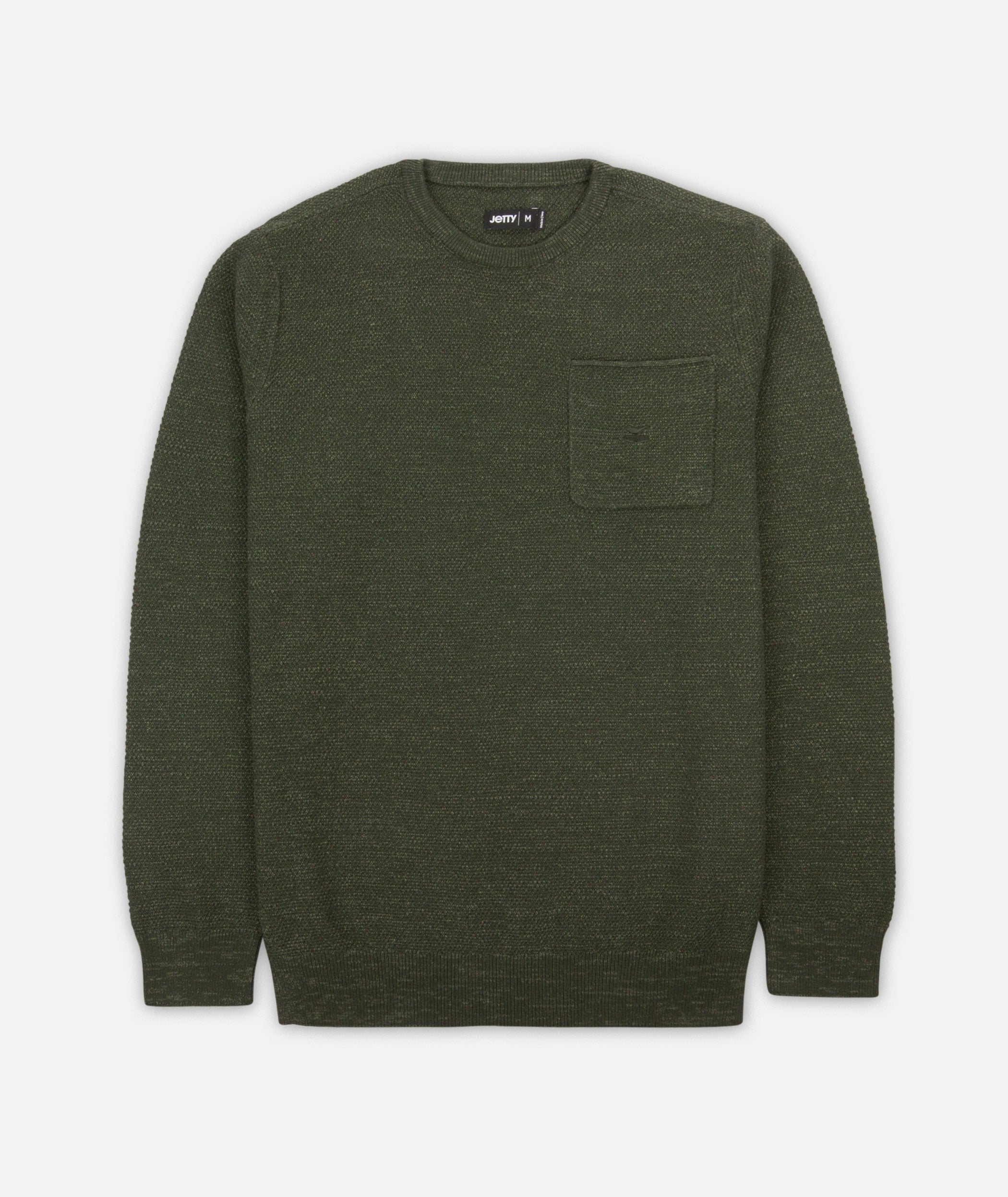 Brine Sweater - Olive - Jetty
