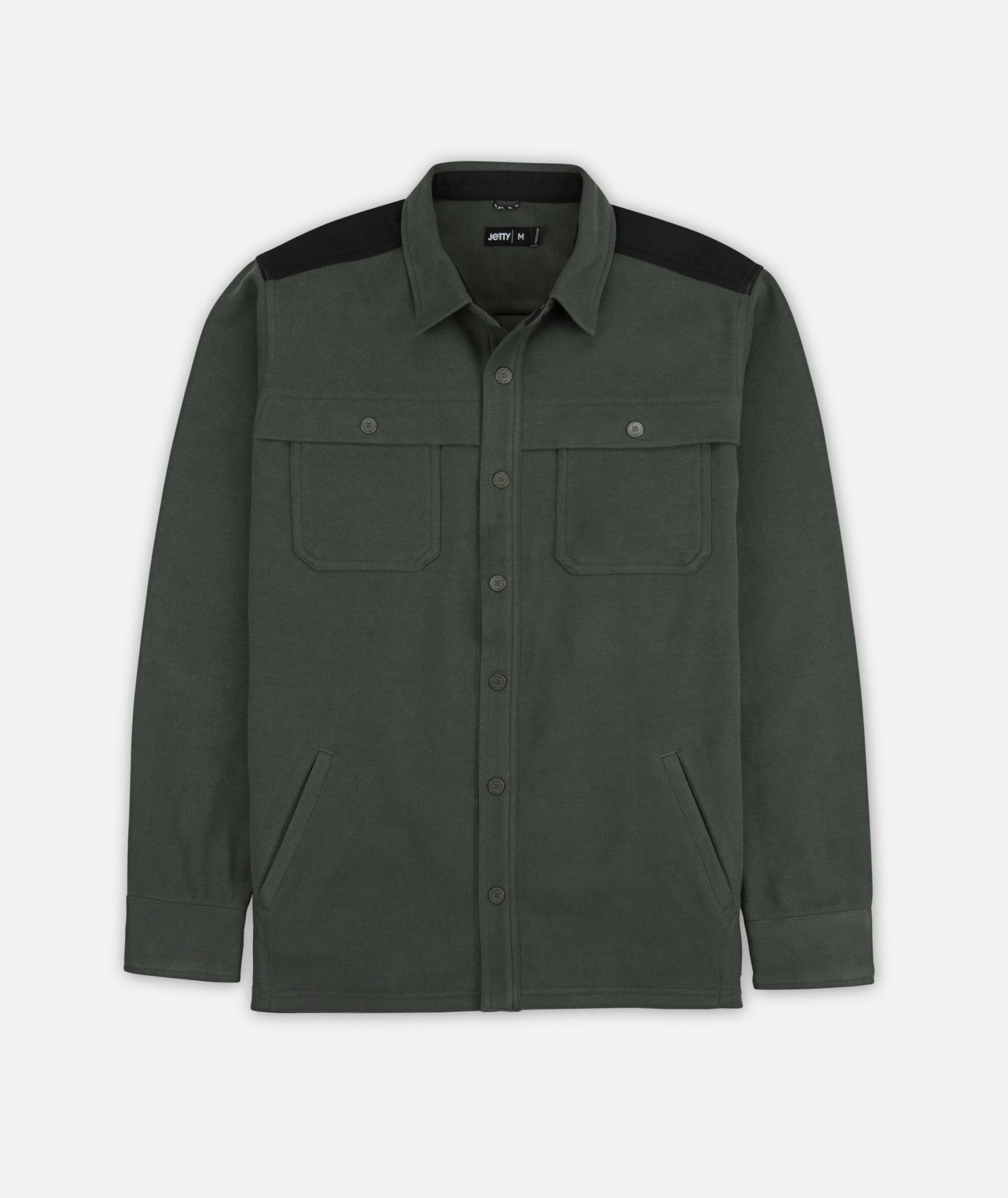 Maverick Jacshirt - Black Sand - Jetty