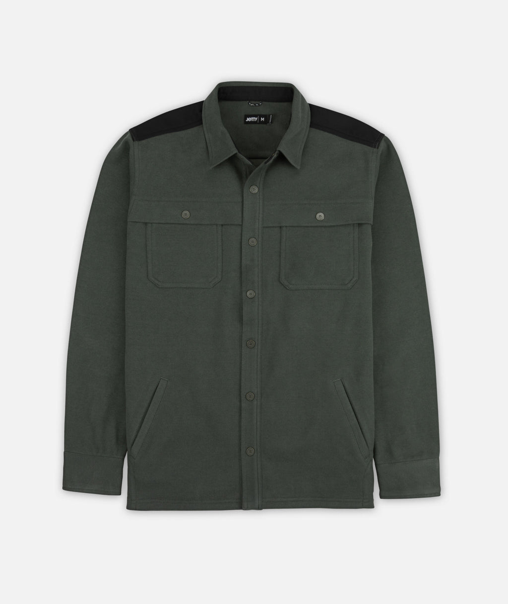 Maverick Jacshirt - Black Sand - Jetty