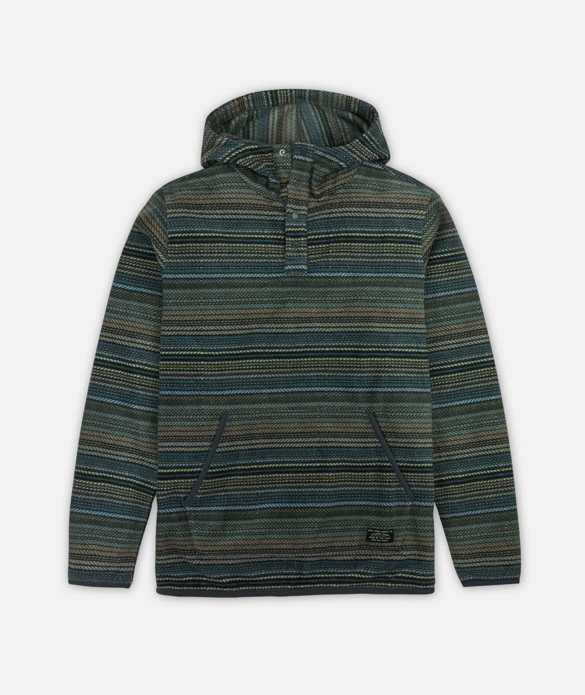 Quintin Fleece Hoodie - Charcoal - Jetty