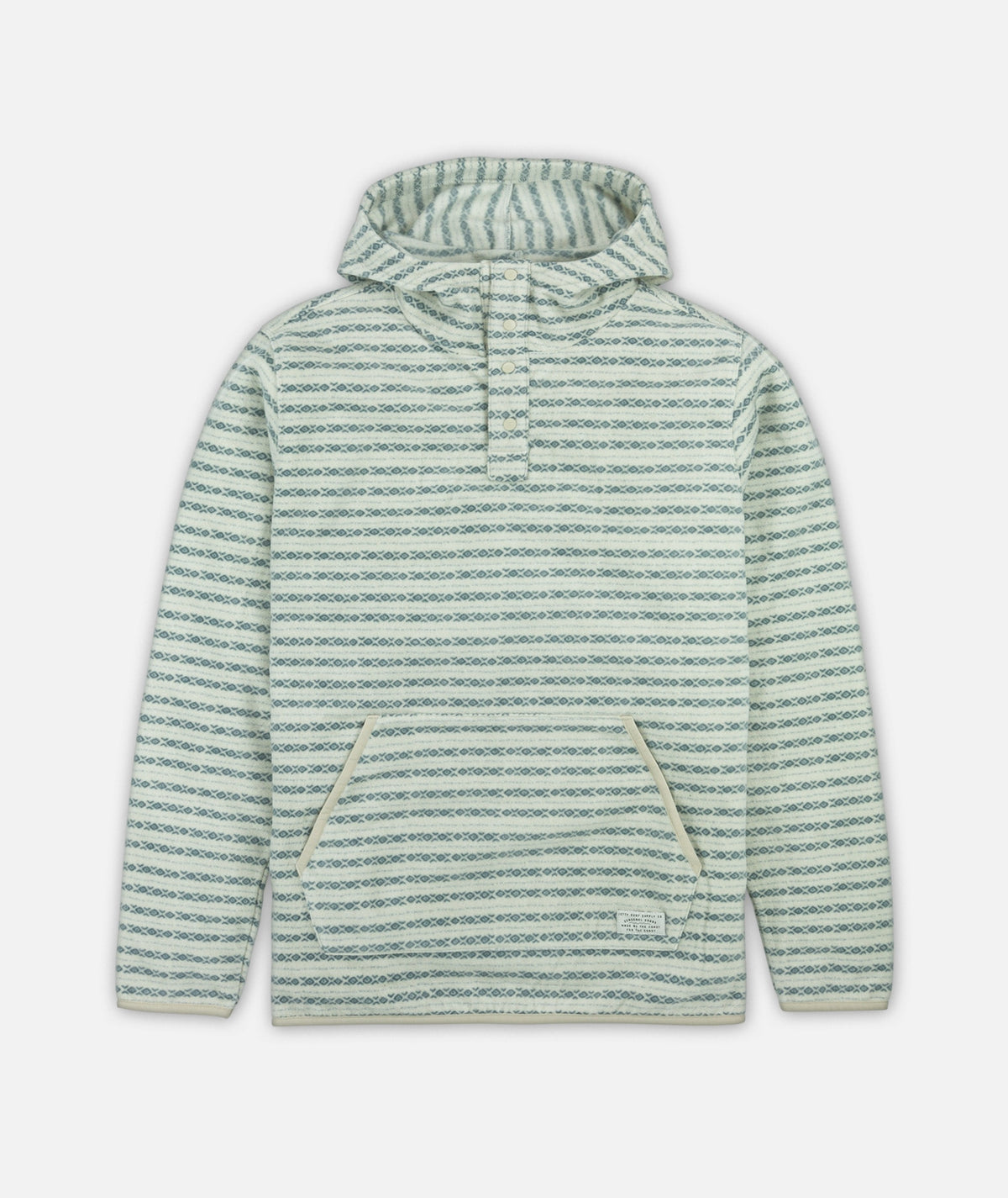 Quintin Fleece Hoodie - Grey - Jetty