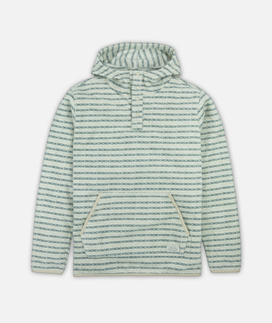 Quintin Fleece Hoodie - Grey - Jetty