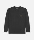 Sedge Slub Long Sleeve - Black - Jetty