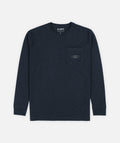 Sedge Slub Long Sleeve - Navy - Jetty