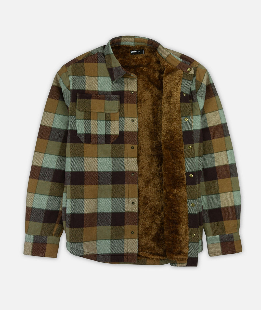 Sherpa Jacket - Rust - Jetty