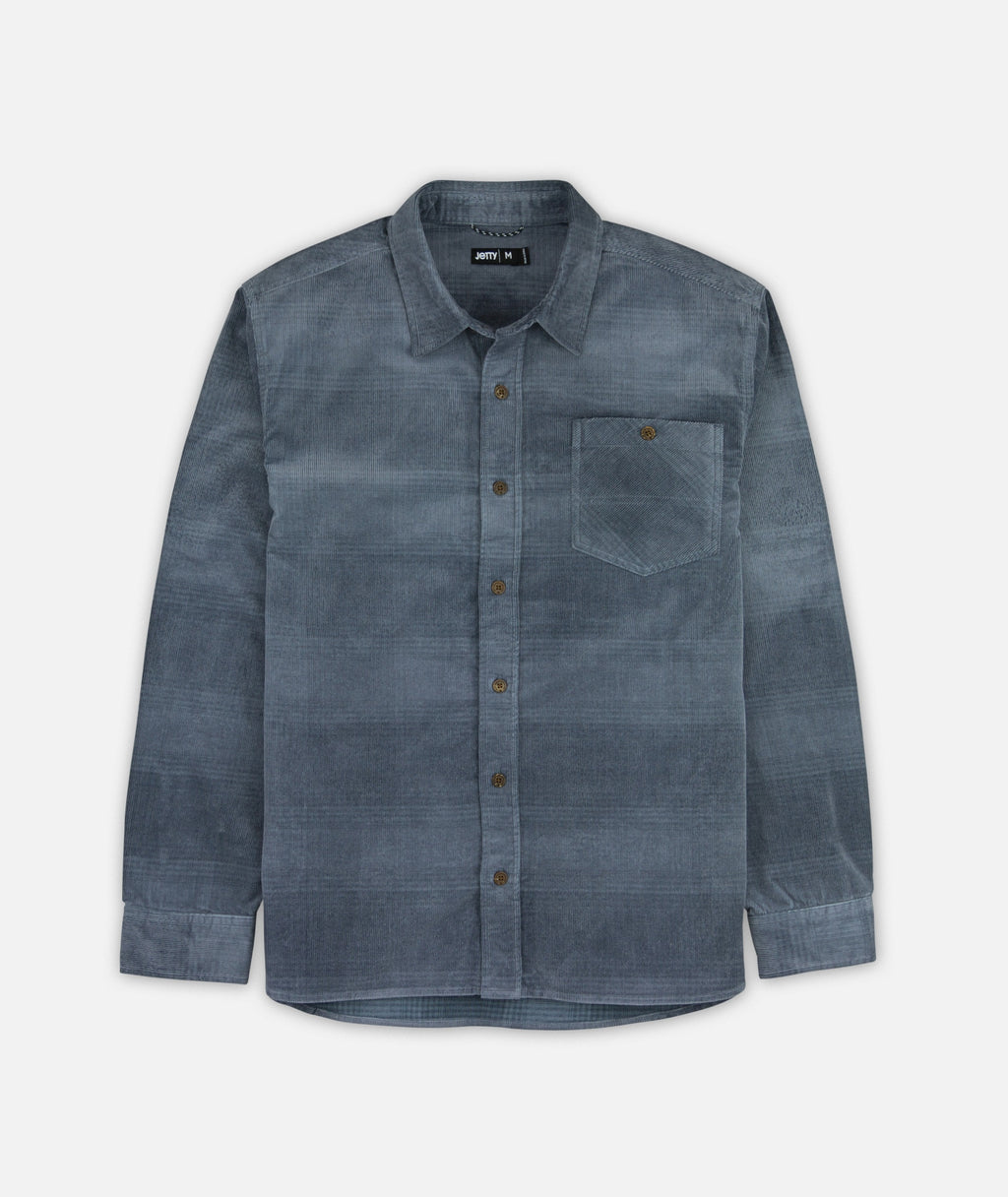 Shoals Corduroy Shirt - Blue - Jetty