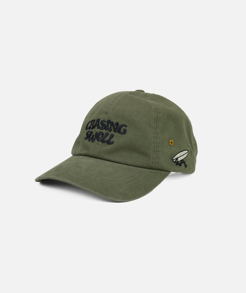 Chaser Dad Hat - Olive - Jetty
