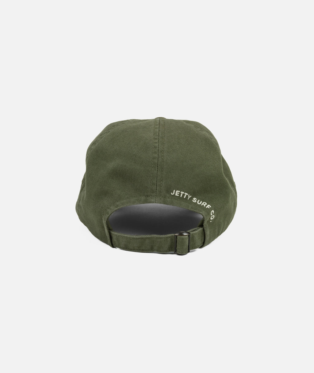 Chaser Dad Hat - Olive - Jetty