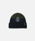 Sinker Jacquard Beanie - Black Sand - Jetty