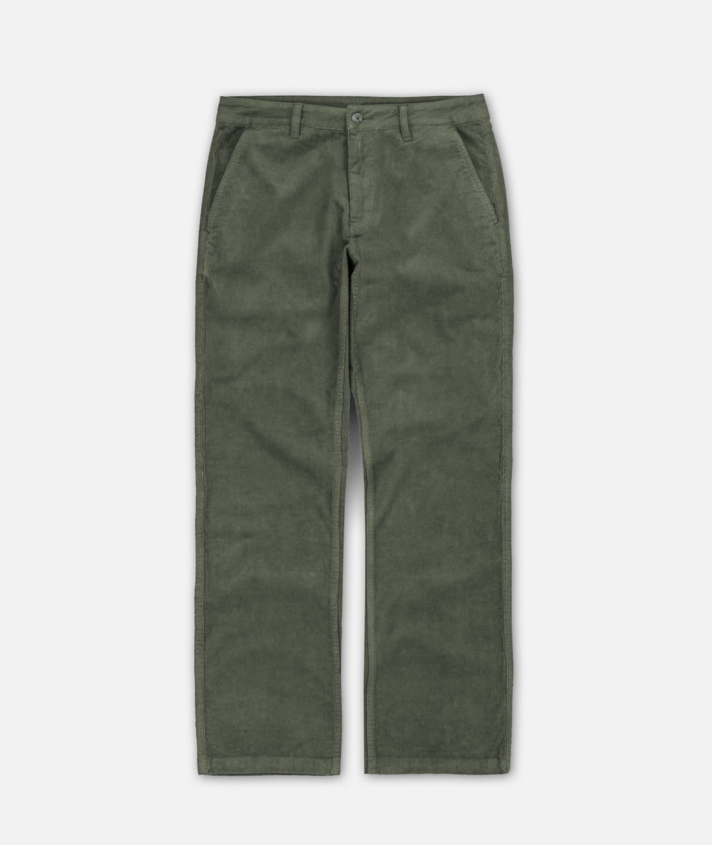 Depth Corduroy Pant - Olive - Jetty