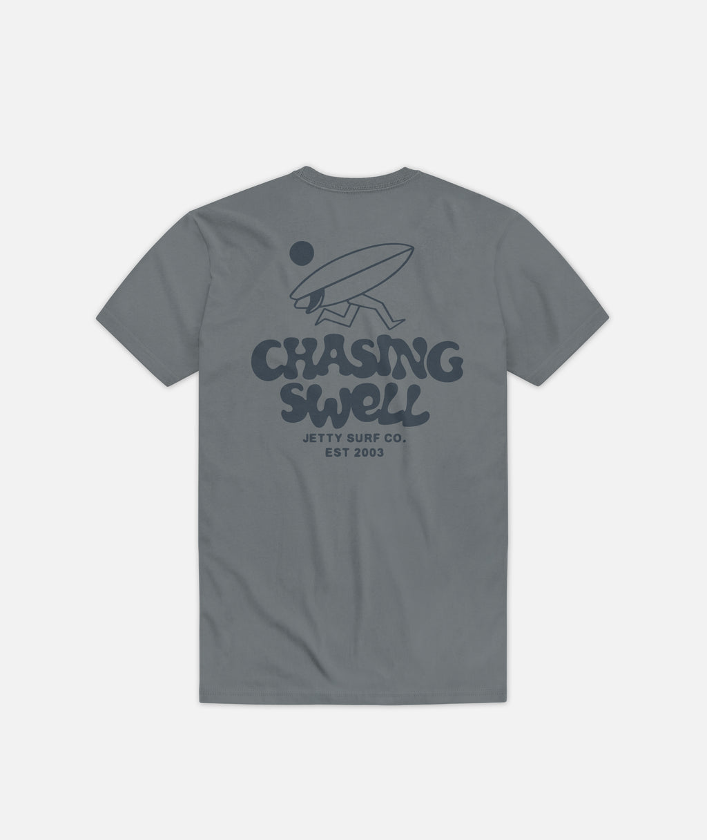 Chaser Tee - Slate - Jetty