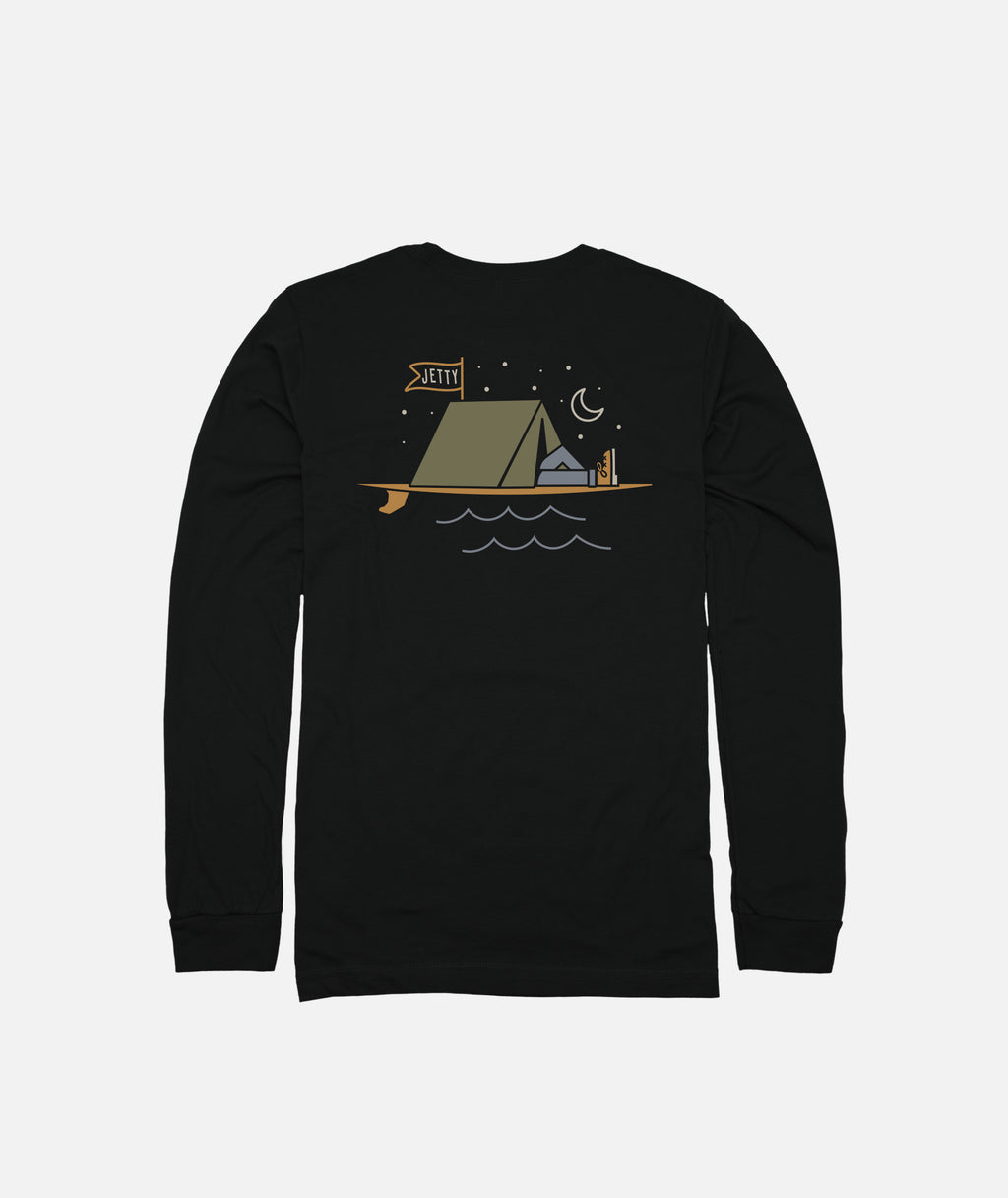 Grom Drifter Long Sleeve - Black - Jetty