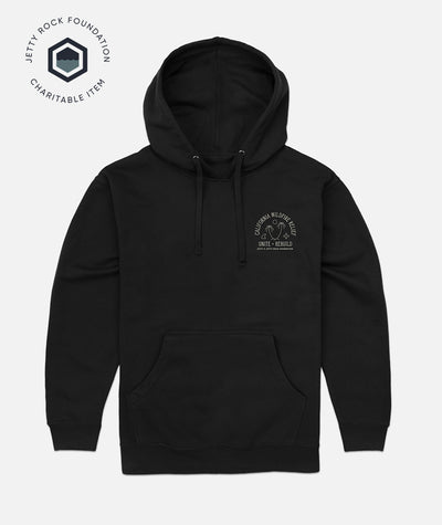 JRF California Wildfire Relief Hoodie - Black (PRE ORDER)