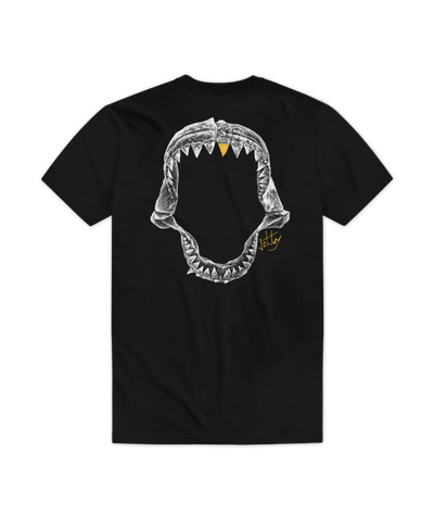Camiseta Tiburón - Negro