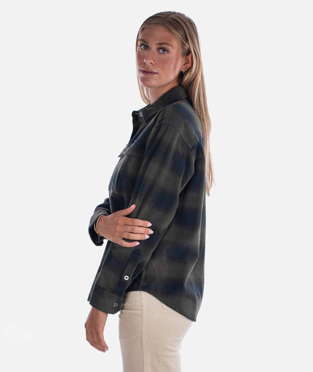 Anchor Flannel - Agave - Jetty