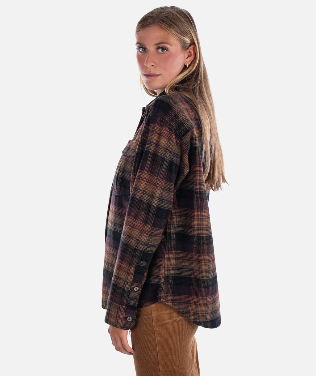 Anchor Flannel - Brown - Jetty