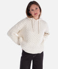 Beacon Honeycomb Hoodie - Ivory - Jetty