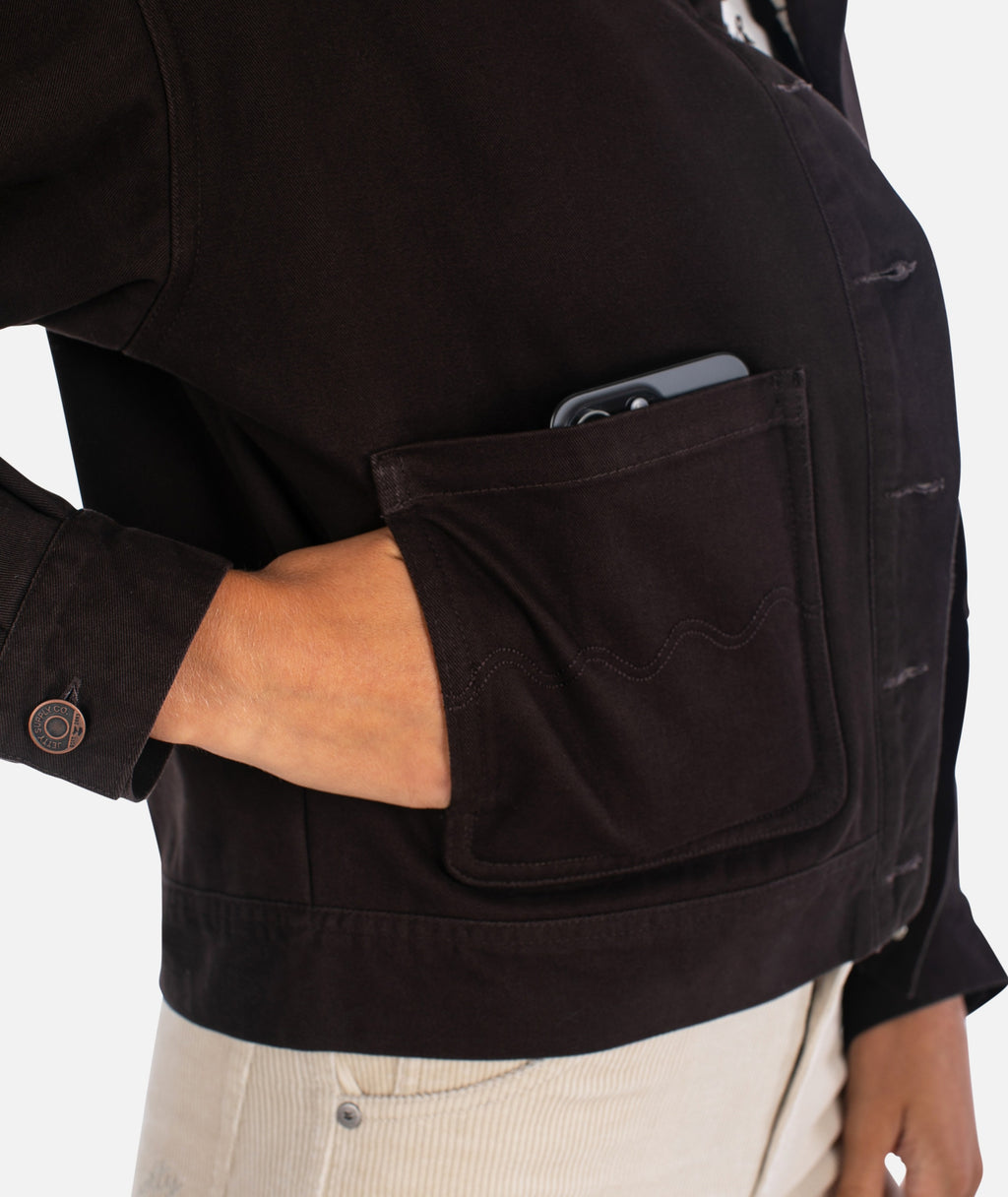 Kai Coat - Brown - Jetty