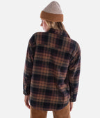 Nivean Flannel Jacket - Brown - Jetty