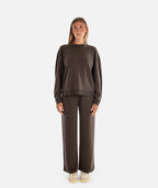Rosewood Crewneck Sweatshirt - Brown - Jetty